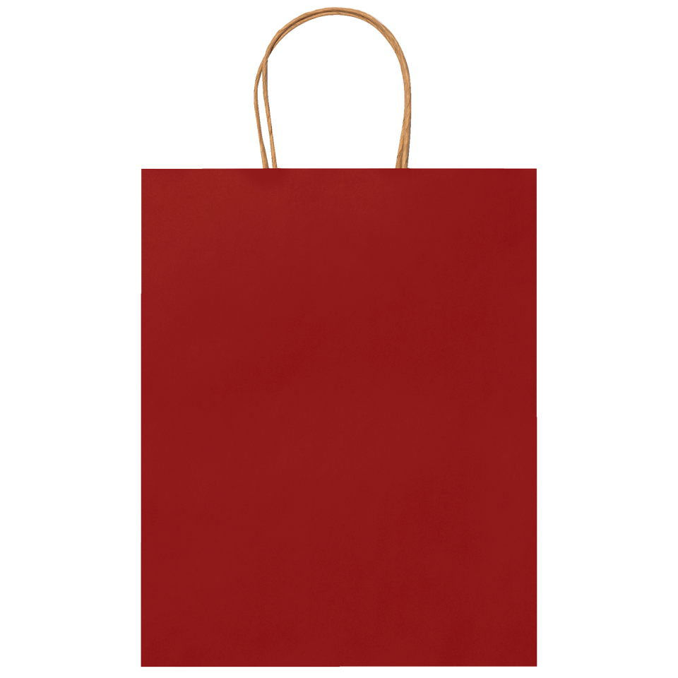 Bolsa de papel ROBLE en acabado natural personalizada