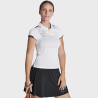 Conjunto de mujer pádel polo técnico bicolor y falda personalizado