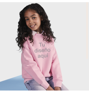 Sudadera niños personalizada