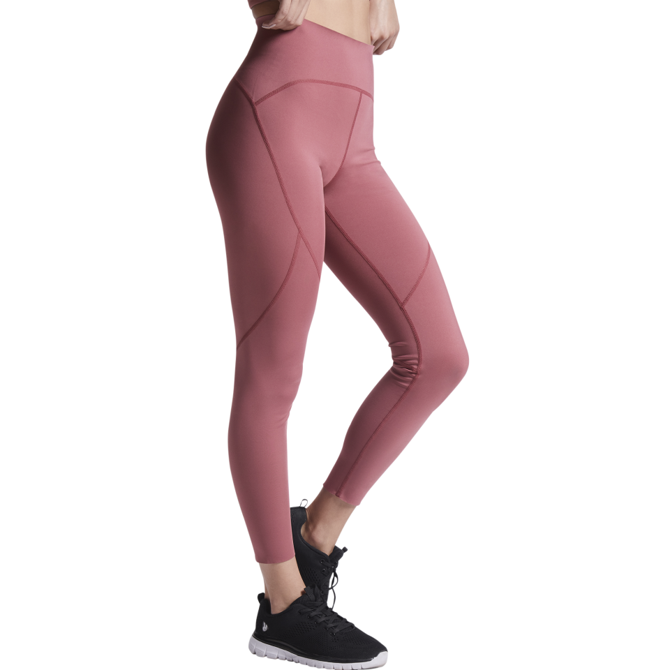 Conjunto de mujer running top técnico y leggings largos personalizado