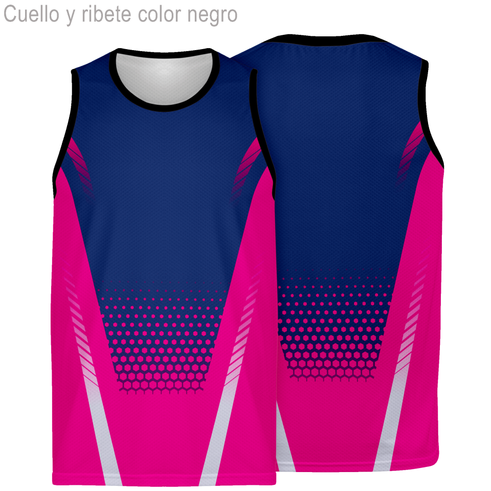 Camiseta running sin mangas 100% fullprint personalizada