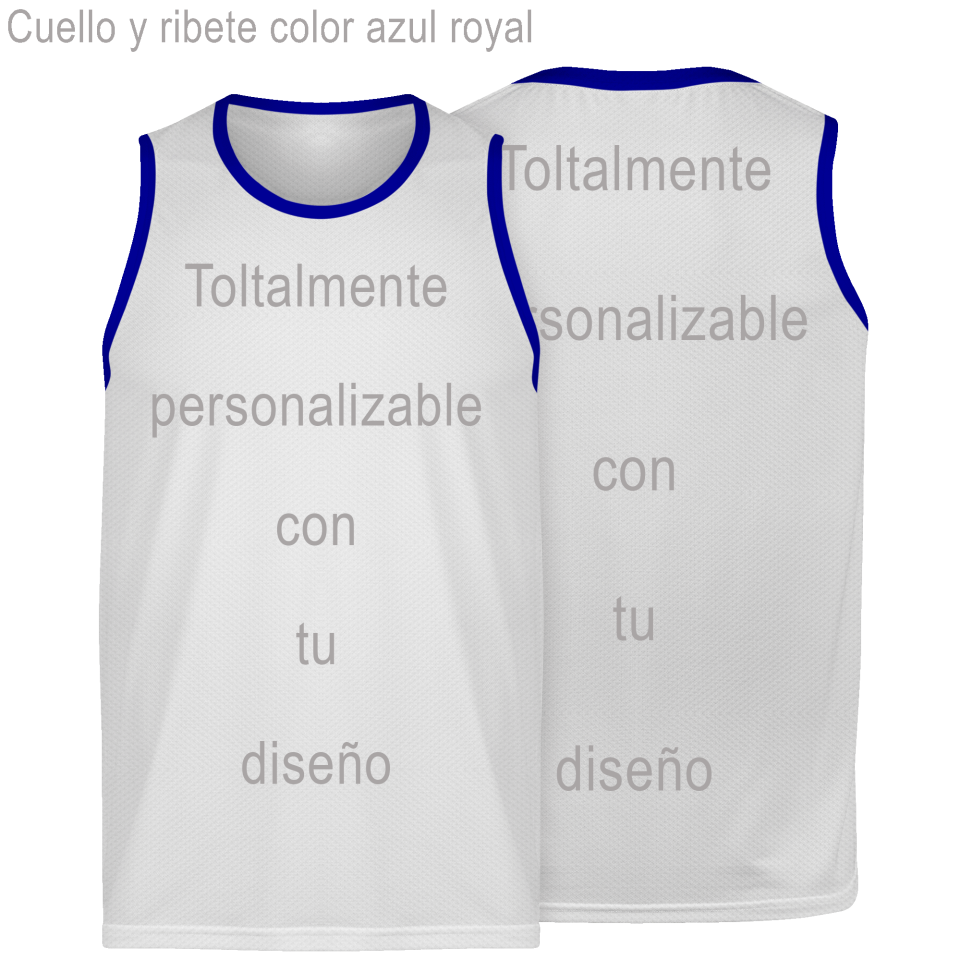 Camiseta running sin mangas 100% fullprint personalizada