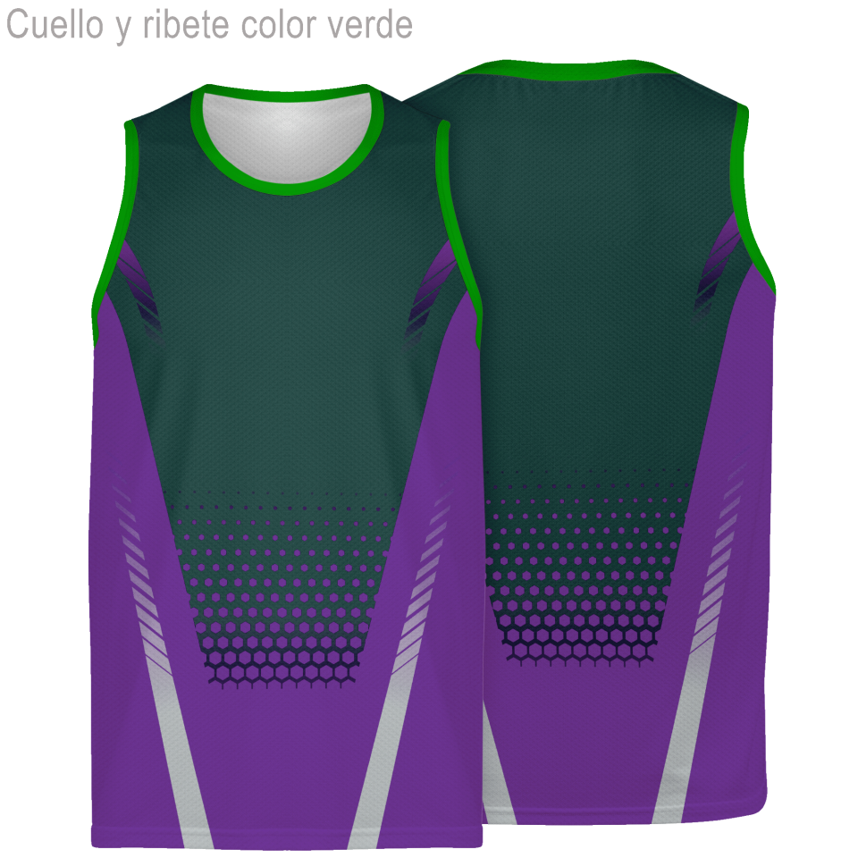 Camiseta running sin mangas 100% fullprint personalizada