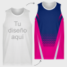 Camiseta running sin mangas 100% fullprint personalizada