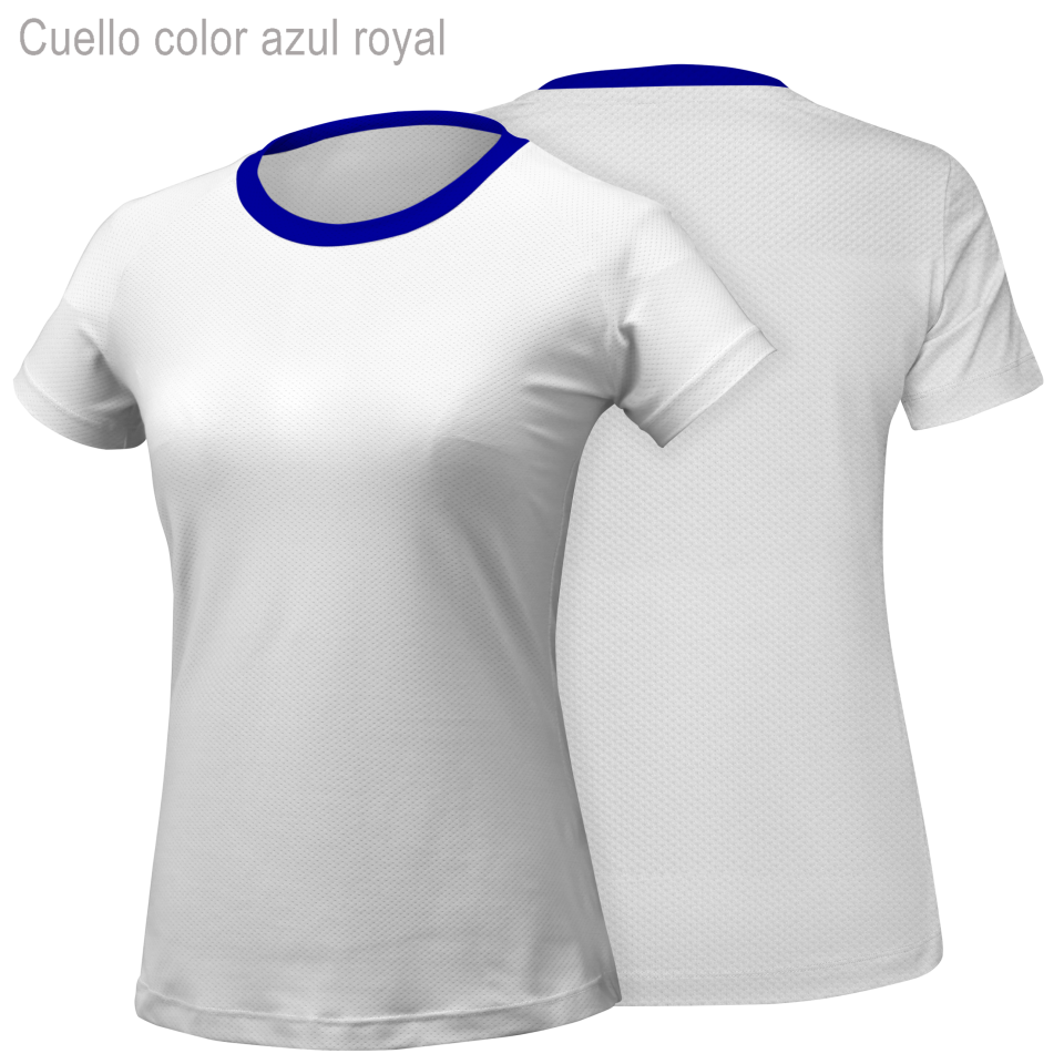 Camiseta running manga corta de mujer 100% fullprint personalizada