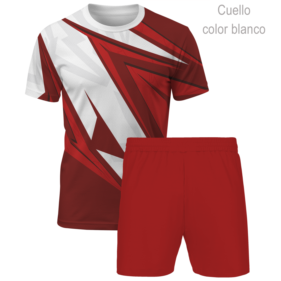 Conjunto running camiseta y pantalón corto 100% fullprint personalizado