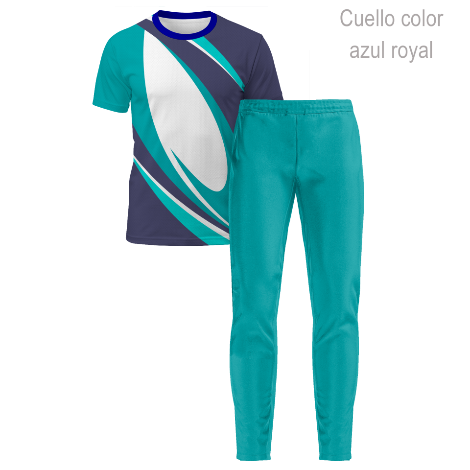 Conjunto running camiseta y pantalón largo 100% fullprint personalizado