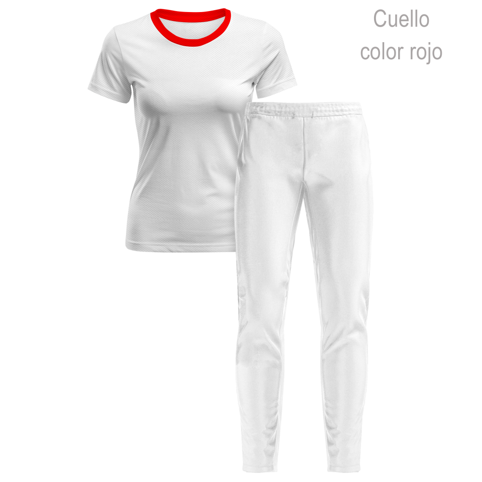 Conjunto running camiseta y pantalón largo de mujer 100% fullprint personalizado