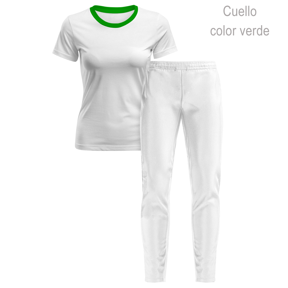 Conjunto running camiseta y pantalón largo de mujer 100% fullprint personalizado