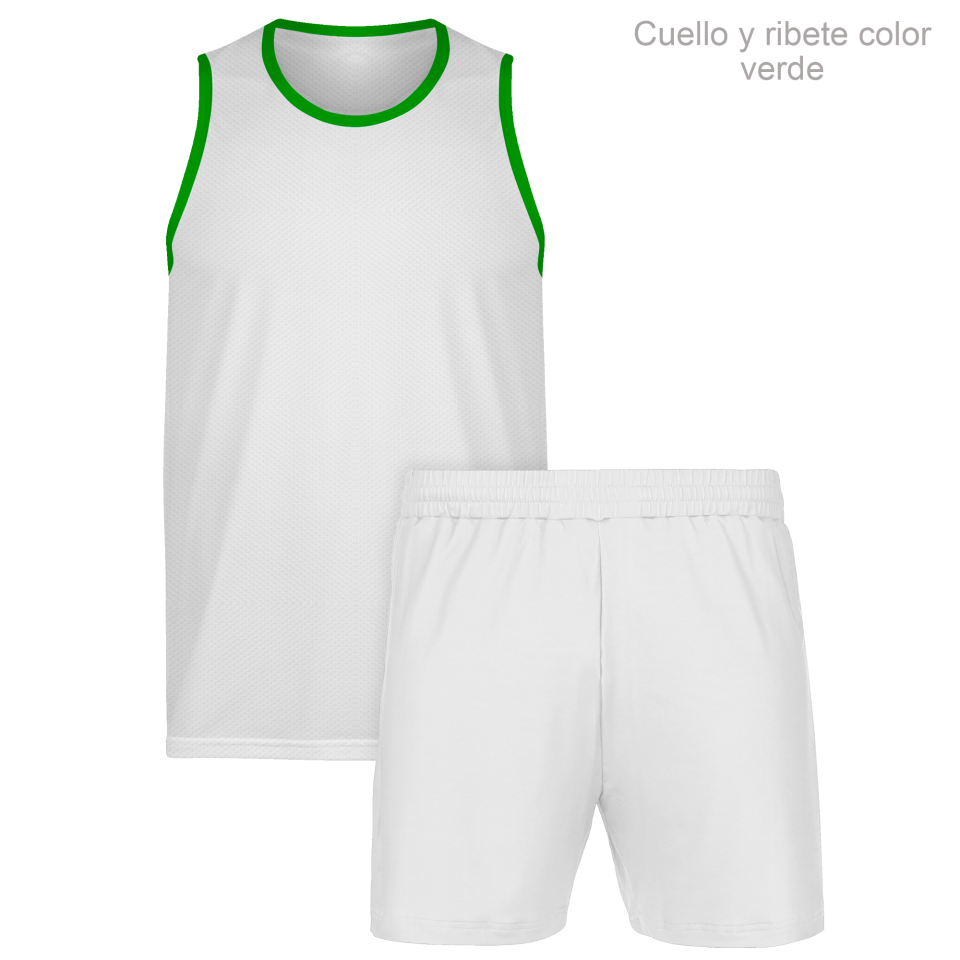 Conjunto running camiseta sin mangas y pantalón corto 100% fullprint personalizado