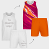 Conjunto running camiseta sin mangas y pantalón corto 100% fullprint personalizado