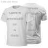 Camiseta petanca manga corta 100% fullprint personalizada