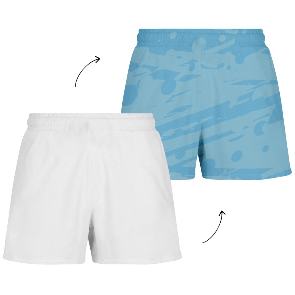 Pantalón de mujer running corto 100% fullprint personalizado