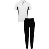 Conjunto petanca polo técnico bicolor y pantalón largo personalizado