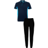 Conjunto petanca polo técnico bicolor y pantalón largo personalizado