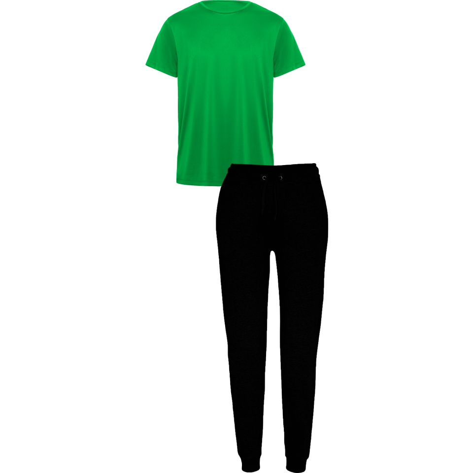 Conjunto petanca camiseta técnica y pantalón largo personalizado