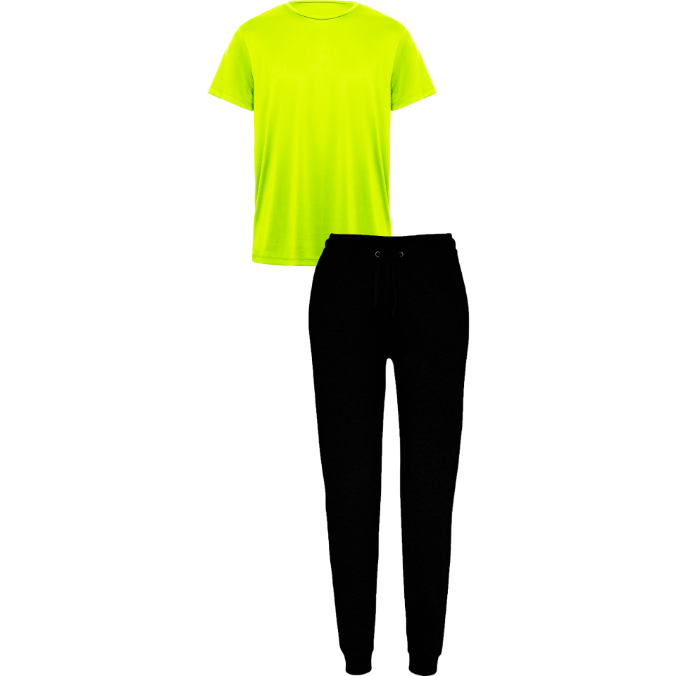 Conjunto petanca camiseta técnica y pantalón largo personalizado