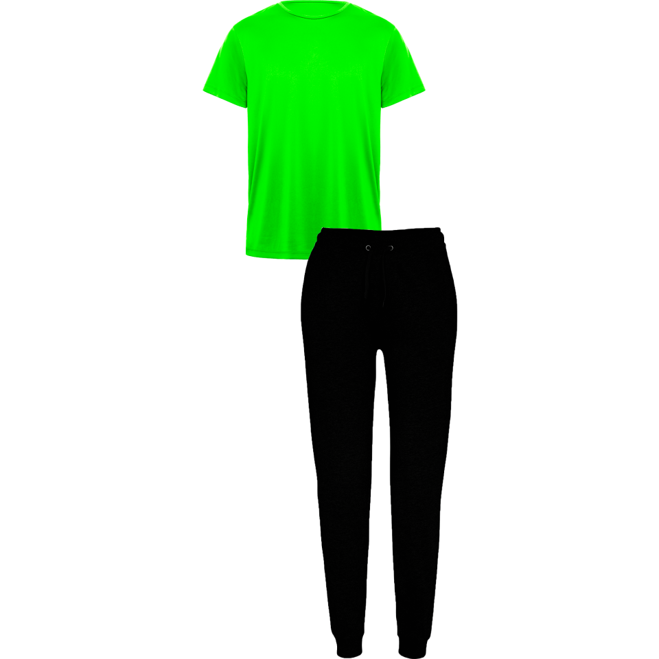 Conjunto petanca camiseta técnica y pantalón largo personalizado