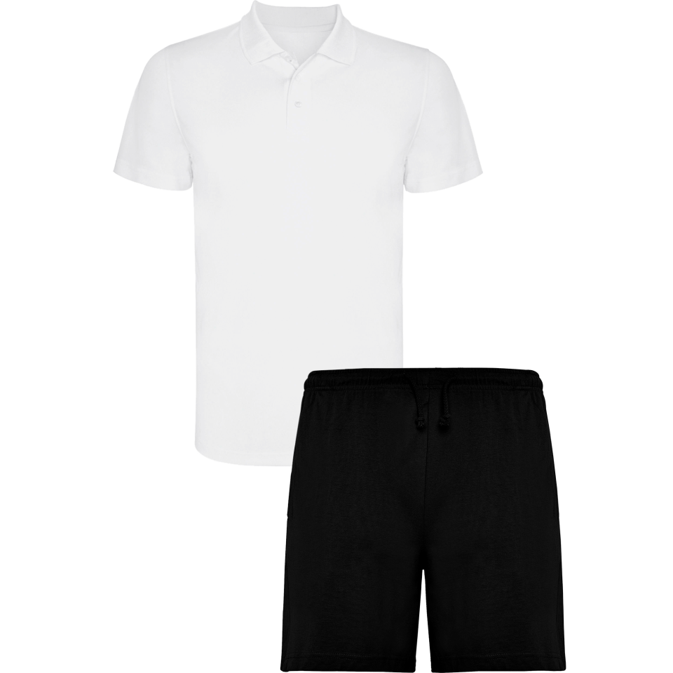 Conjunto petanca polo técnico y pantalón corto personalizado