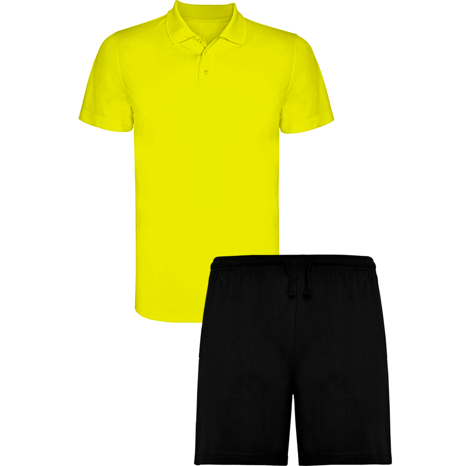 Conjunto petanca polo técnico y pantalón corto personalizado