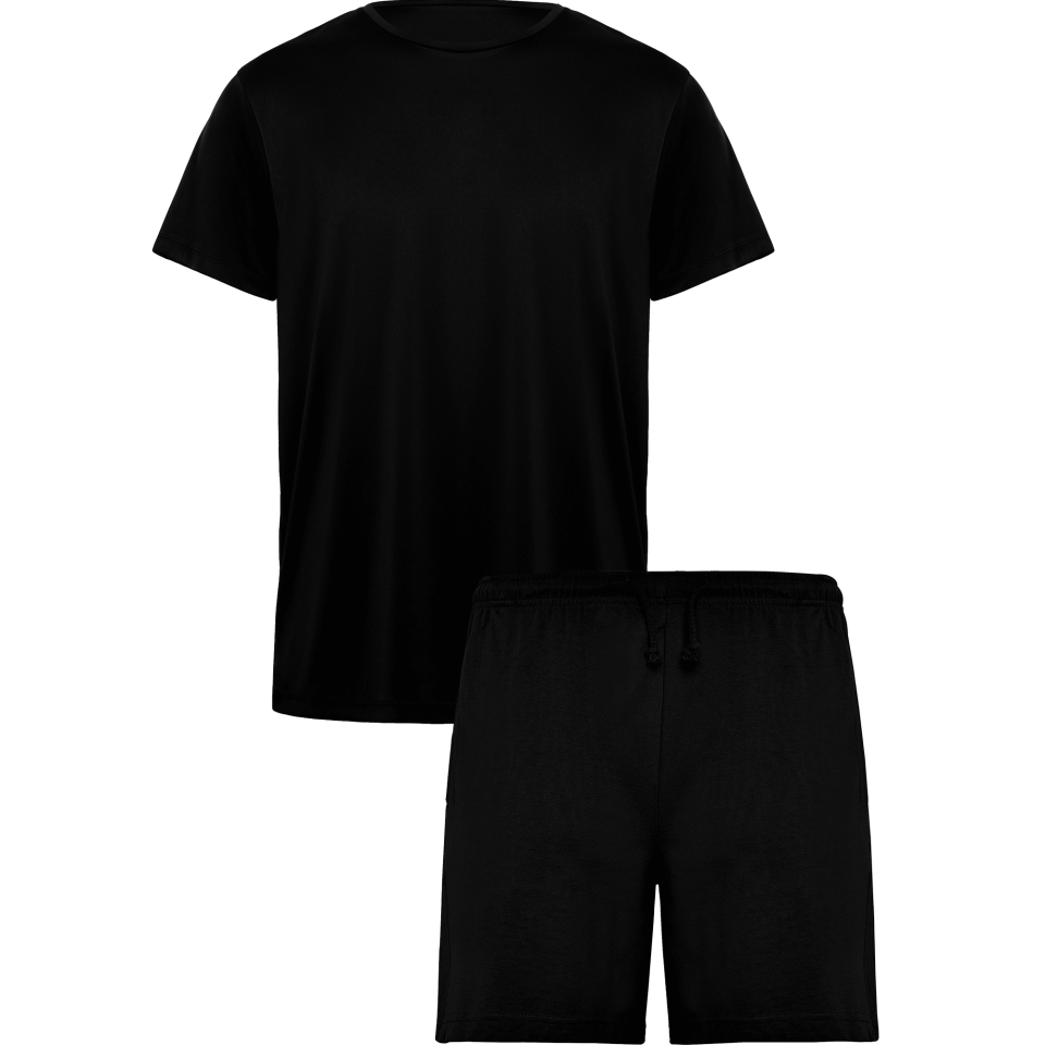 Conjunto petanca camiseta técnica y pantalón corto personalizado