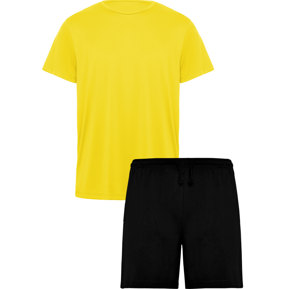 Conjunto petanca camiseta técnica y pantalón corto personalizado