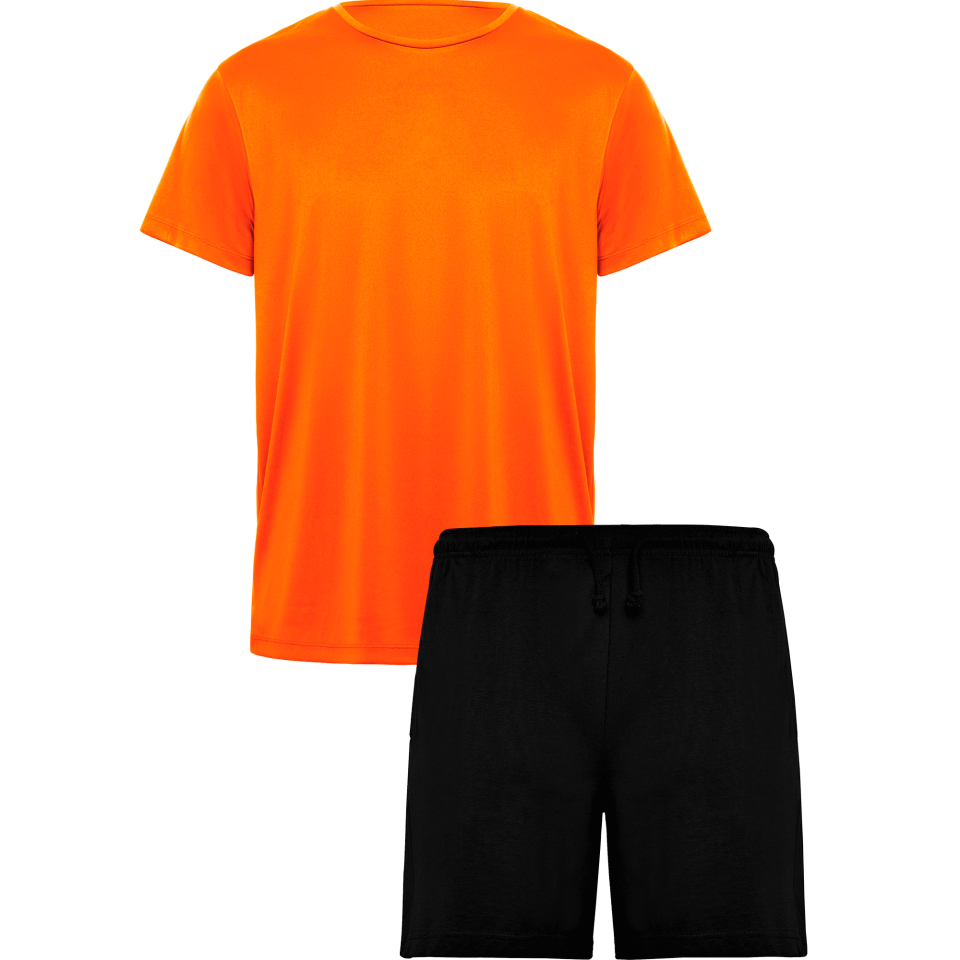 Conjunto petanca camiseta técnica y pantalón corto personalizado