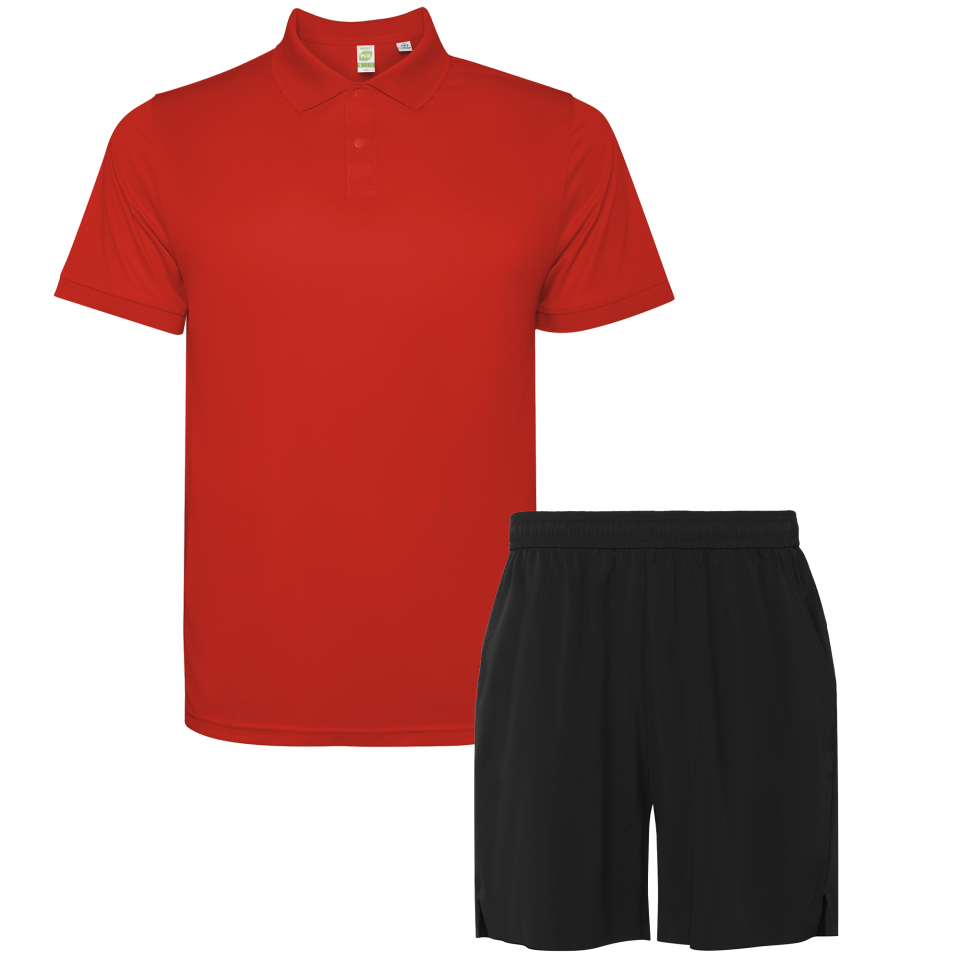 Conjunto de pádel polo técnico y pantalón personalizado