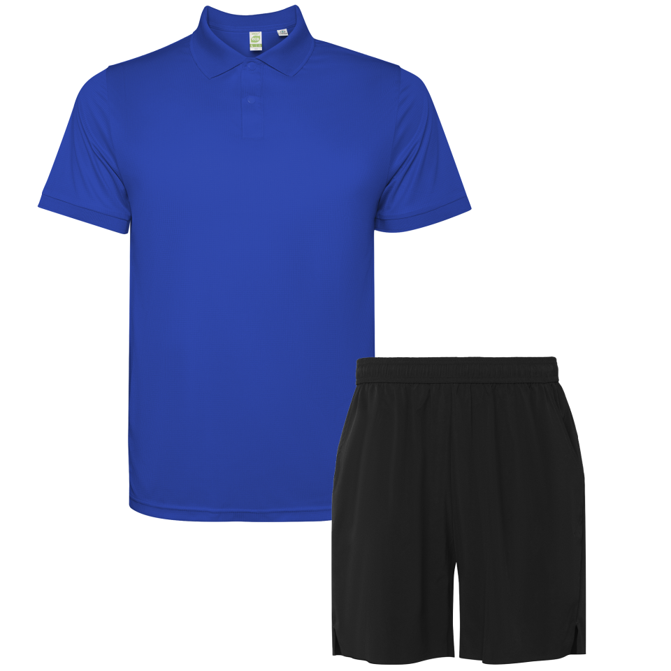 Conjunto de pádel polo técnico y pantalón personalizado