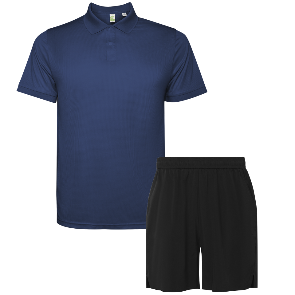 Conjunto de pádel polo técnico y pantalón personalizado