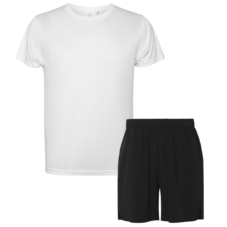 Conjunto de pádel camiseta técnica y pantalón