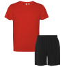Conjunto de pádel camiseta técnica y pantalón
