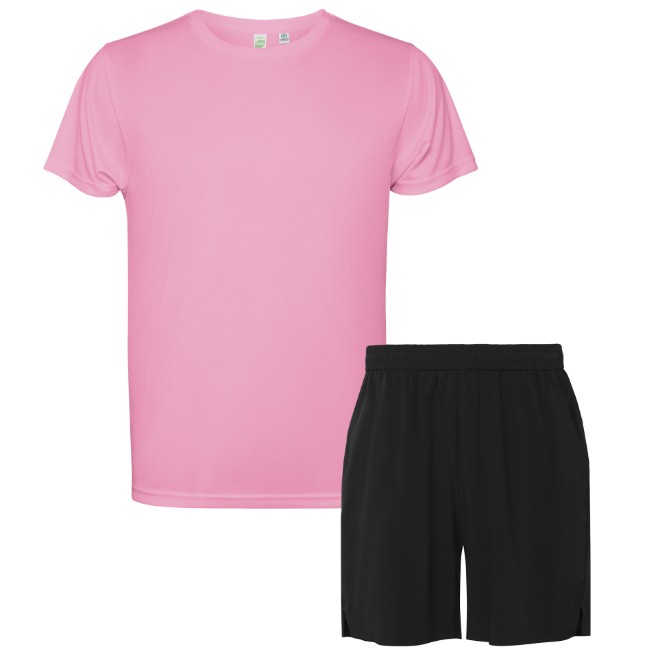 Conjunto de pádel camiseta técnica y pantalón