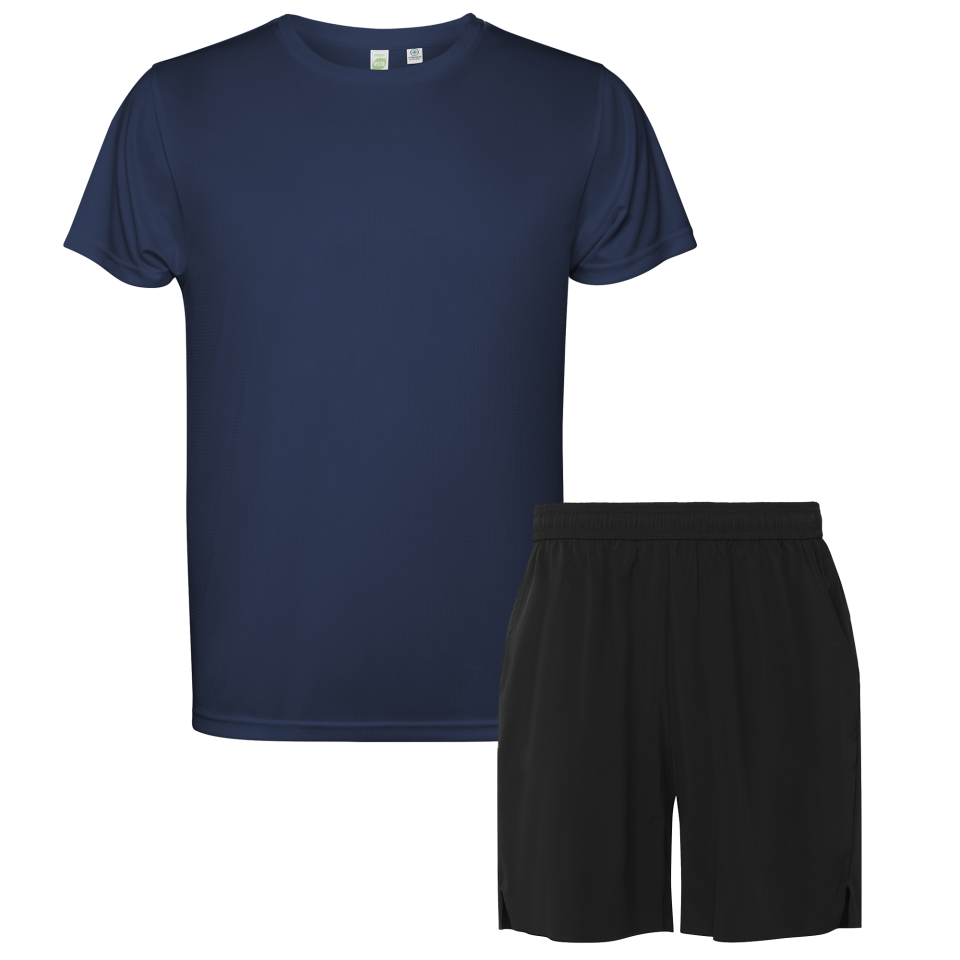 Conjunto de pádel camiseta técnica y pantalón