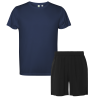 Conjunto de pádel camiseta técnica y pantalón