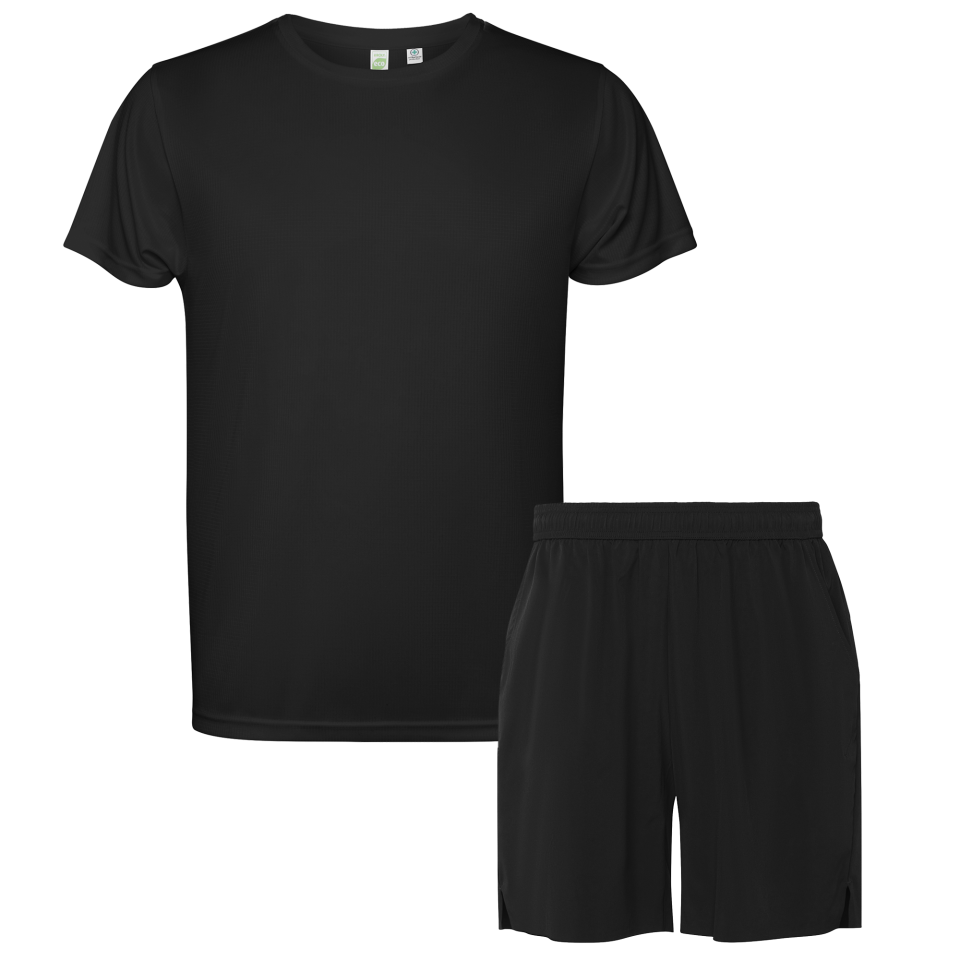 Conjunto de pádel camiseta técnica y pantalón