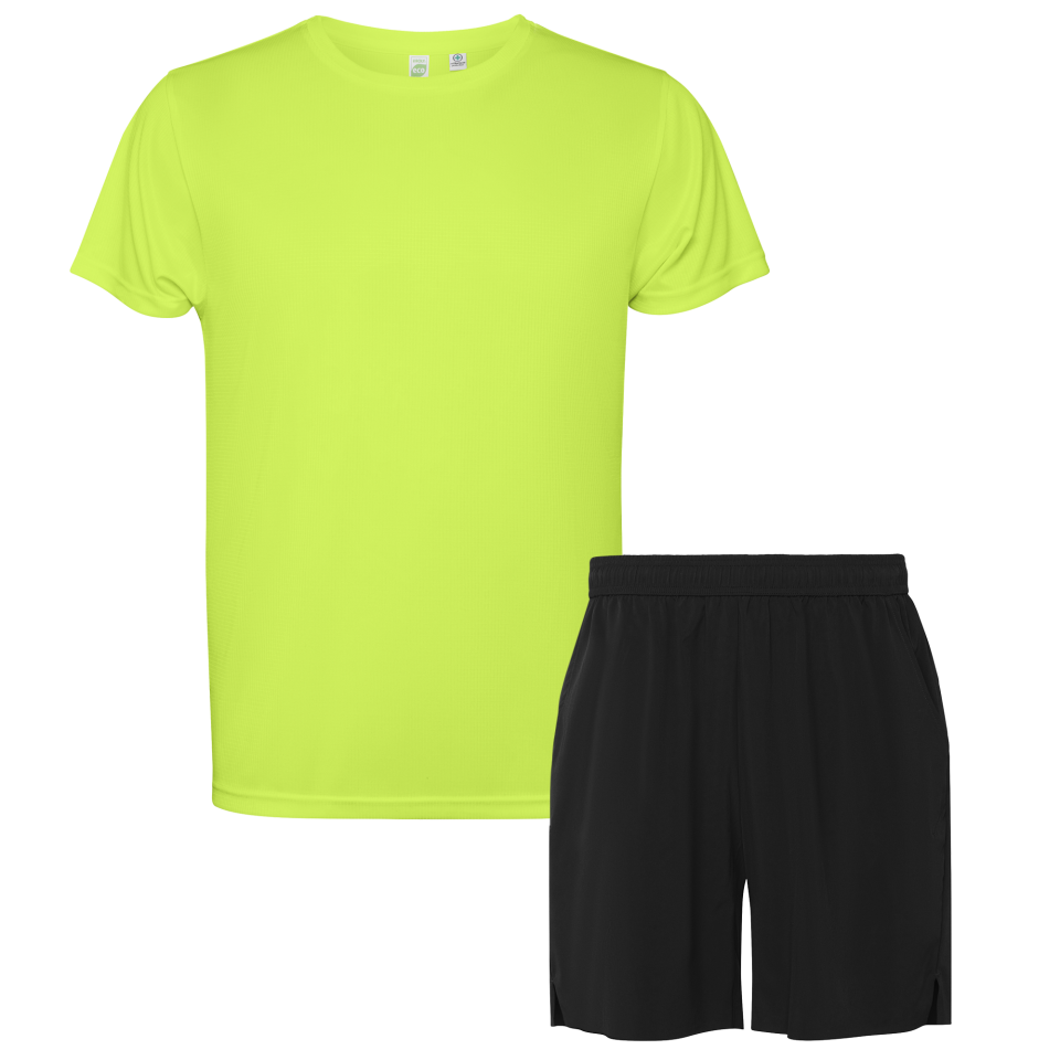 Conjunto de pádel camiseta técnica y pantalón