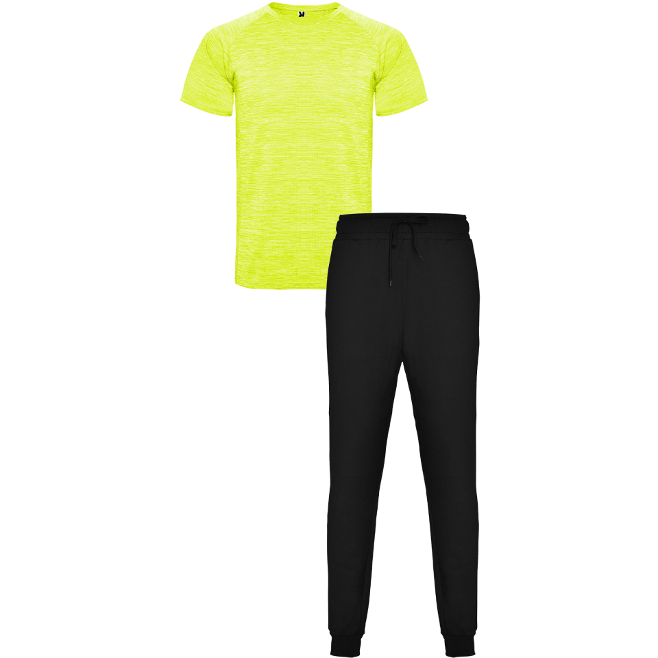 Conjunto infantil petanca camiseta técnica vigoré y pantalón largo personalizado