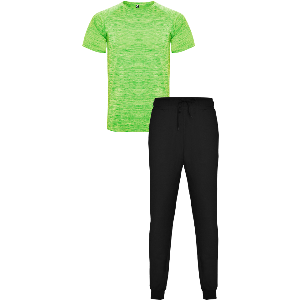 Conjunto infantil petanca camiseta técnica vigoré y pantalón largo personalizado