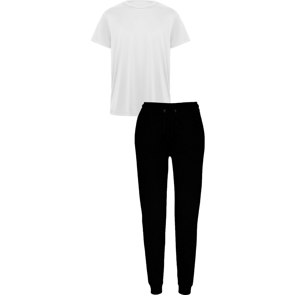 Conjunto infantil petanca camiseta técnica y pantalón largo personalizado