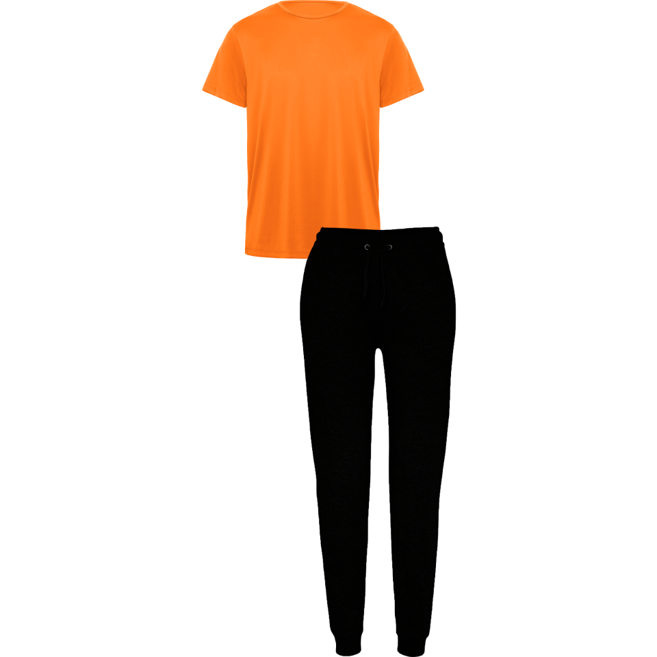 Conjunto infantil petanca camiseta técnica y pantalón largo personalizado