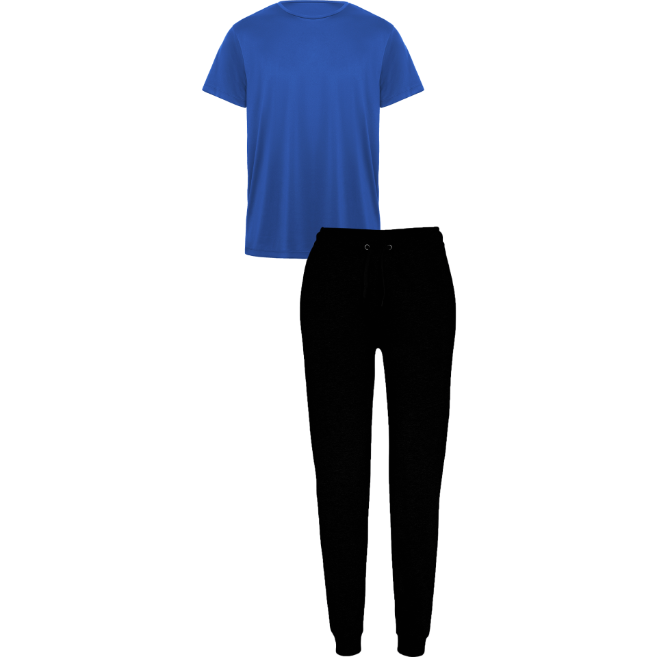 Conjunto infantil petanca camiseta técnica y pantalón largo personalizado