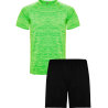 Conjunto infantil petanca camiseta técnica vigoré y pantalón corto personalizado