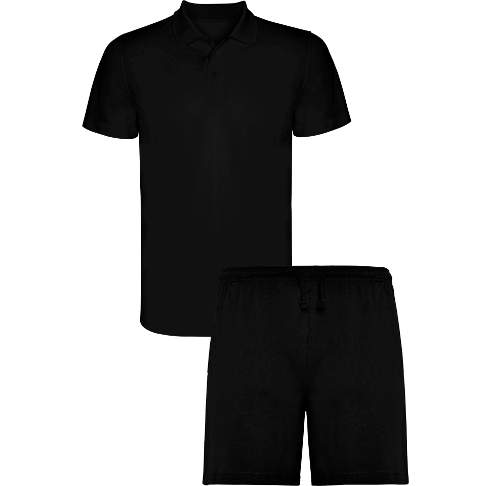 Conjunto infantil petanca polo técnico y pantalón corto personalizado