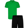 Conjunto infantil petanca polo técnico y pantalón corto personalizado