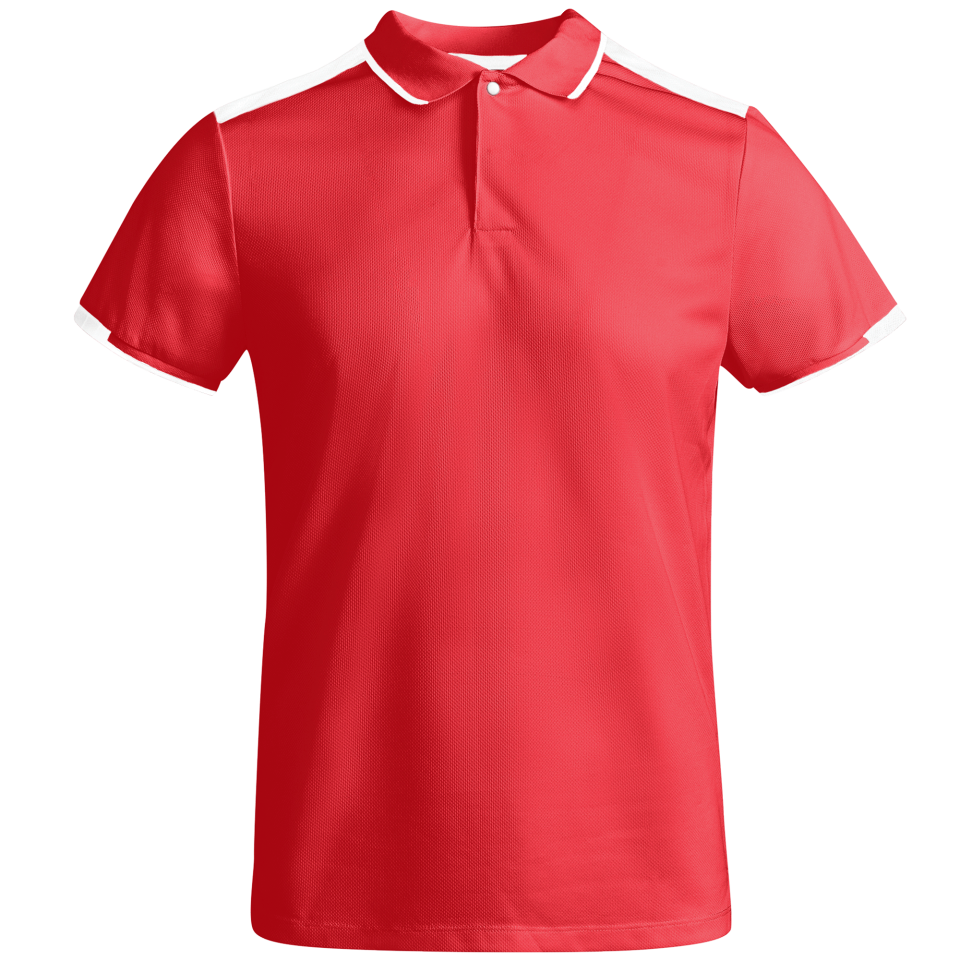 Conjunto infantil de pádel polo técnico bicolor y pantalón personalizado