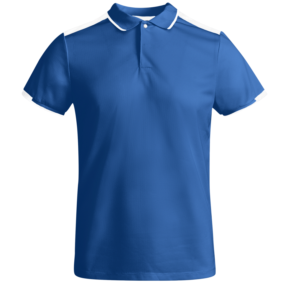 Conjunto infantil de pádel polo técnico bicolor y pantalón personalizado