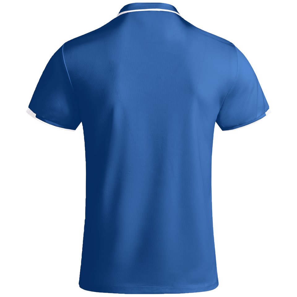 Conjunto infantil de pádel polo técnico bicolor y pantalón personalizado