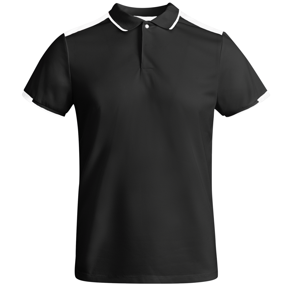 Conjunto infantil de pádel polo técnico bicolor y pantalón personalizado