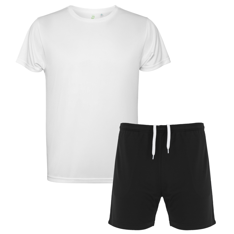 Conjunto infantil de pádel camiseta técnica y pantalón personalizado